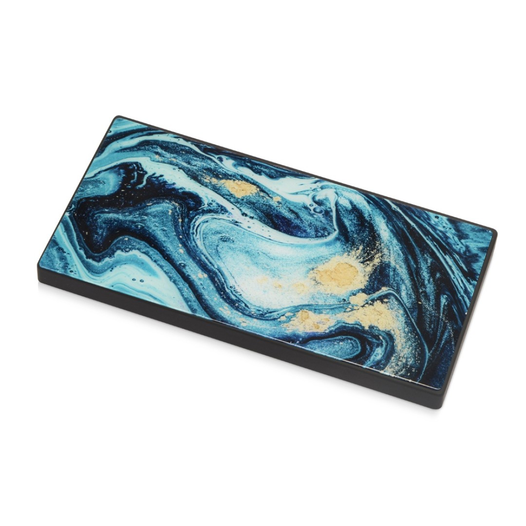 Портативное зарядное устройство Render с полноцветной, 5000 mAh, черный