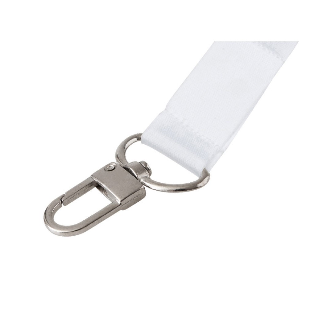 Ланъярд 2,5 см под сублимацию с трендовым карабином, межуровневым замком и замком обрыва