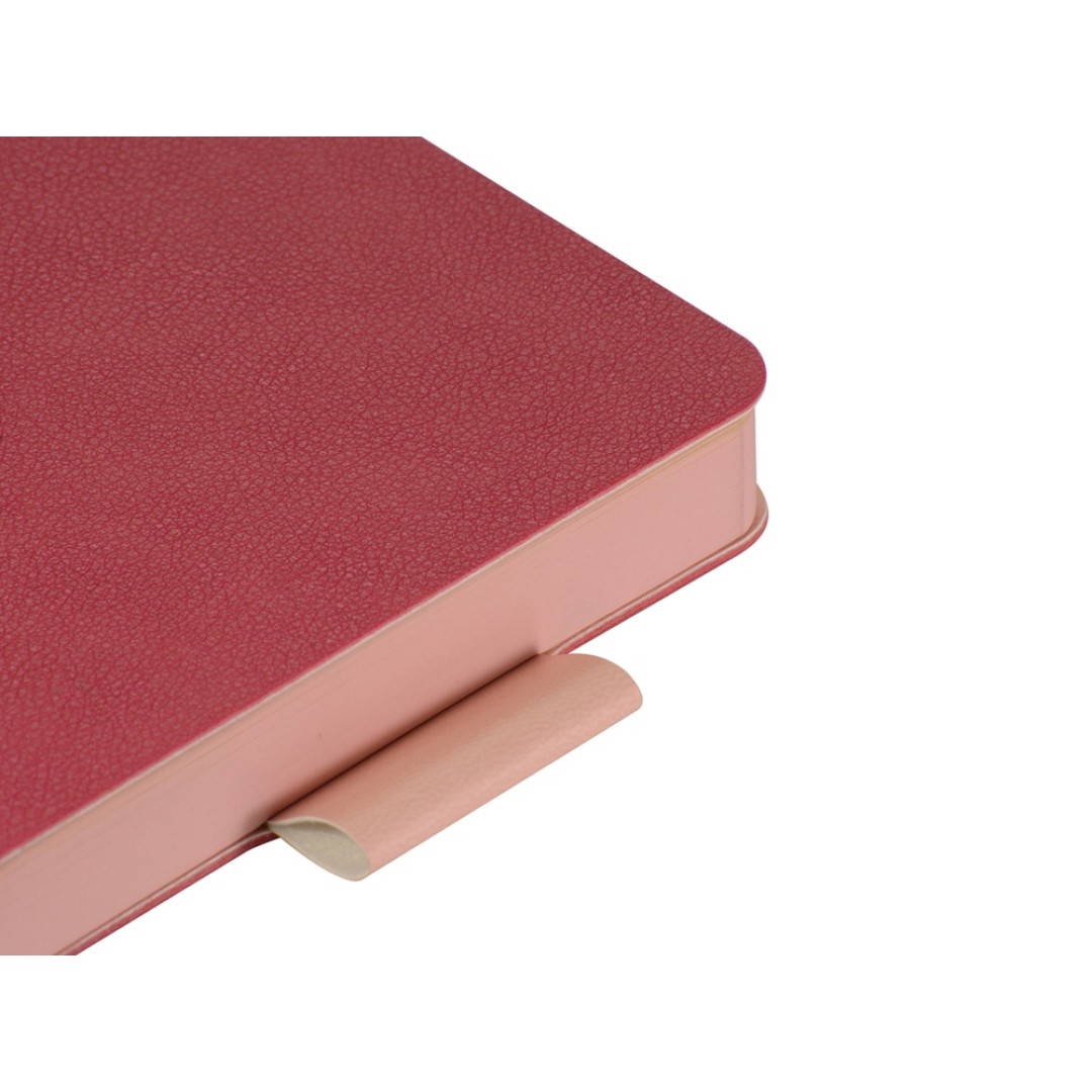 Ежедневник А5 датированный "Boston" 2026, розовый