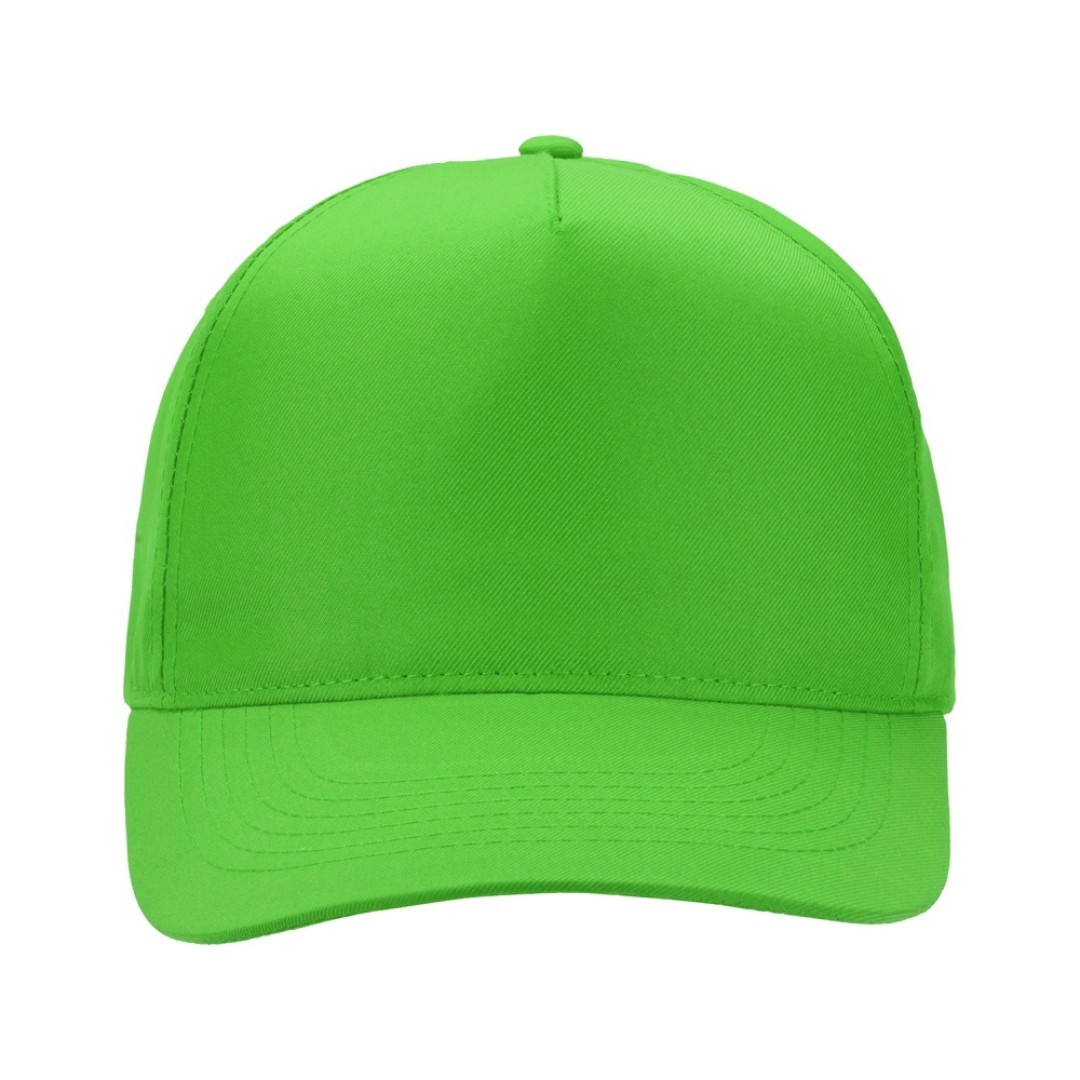 Бейсболка "Mix" 5-ти панельная 180 гр, зеленое яблоко