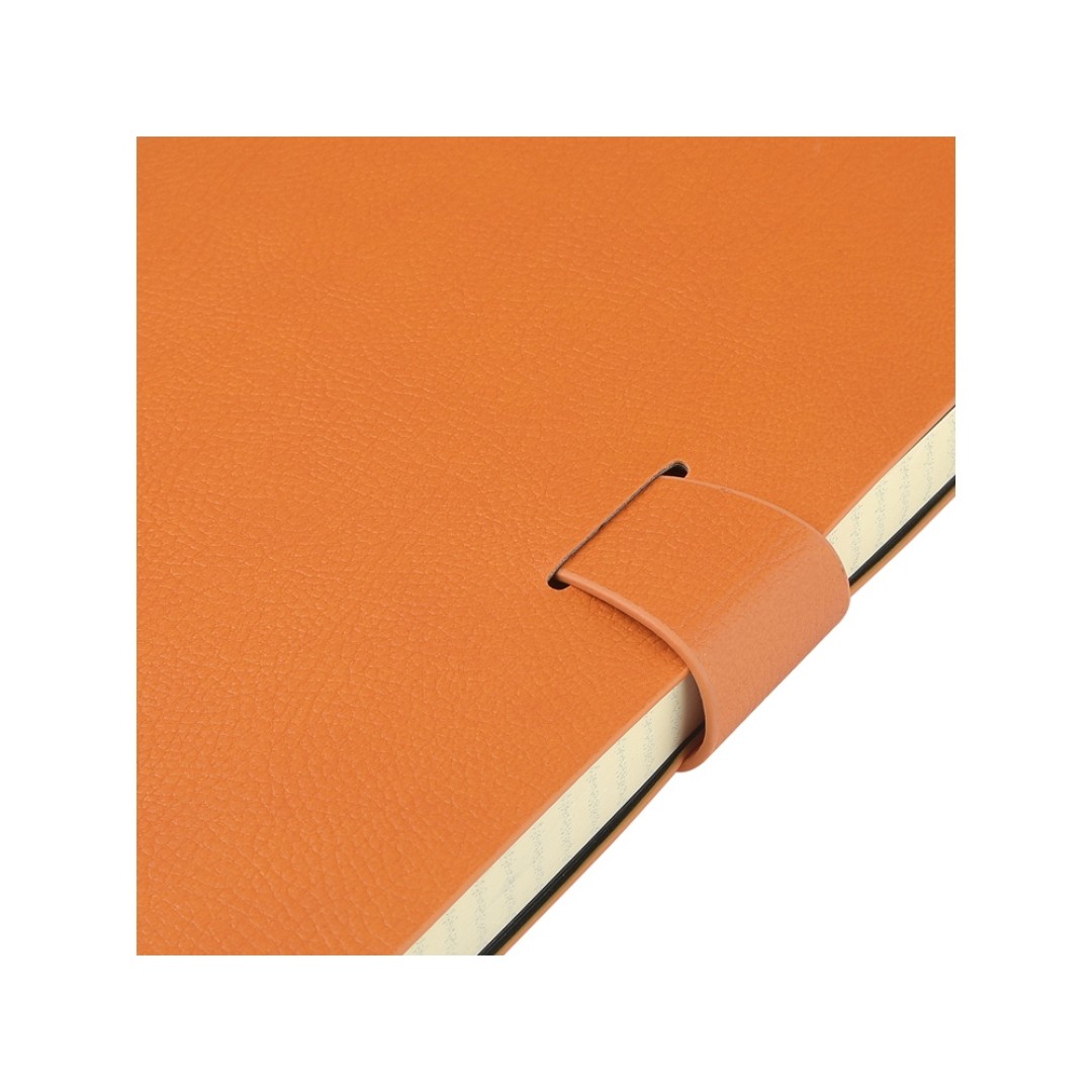 Ежедневник недатированный А5 "Megapolis Flex Smart", оранжевый