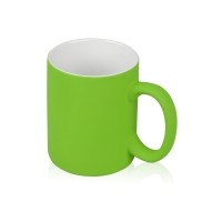 Кружка с покрытием soft-touch «Barrel of a Gum», зеленое яблоко (P)