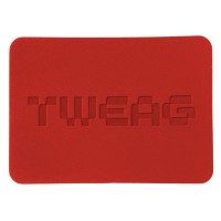 ПАТЧ ПРЯМОУГОЛНЫЙ nubuk (красный) 5,0 х 7,0 см