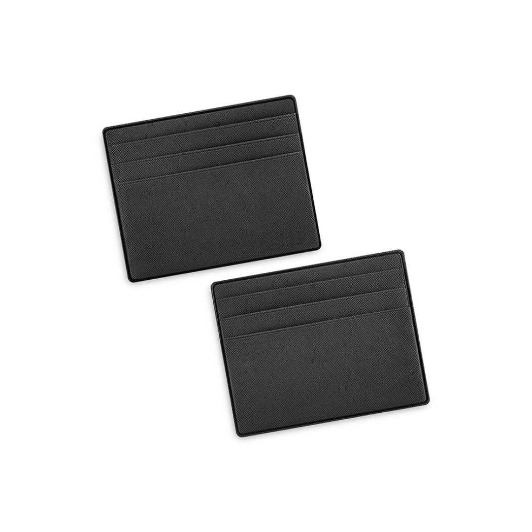 Картхолдер для денег и шести пластиковых карт "Favor", черный