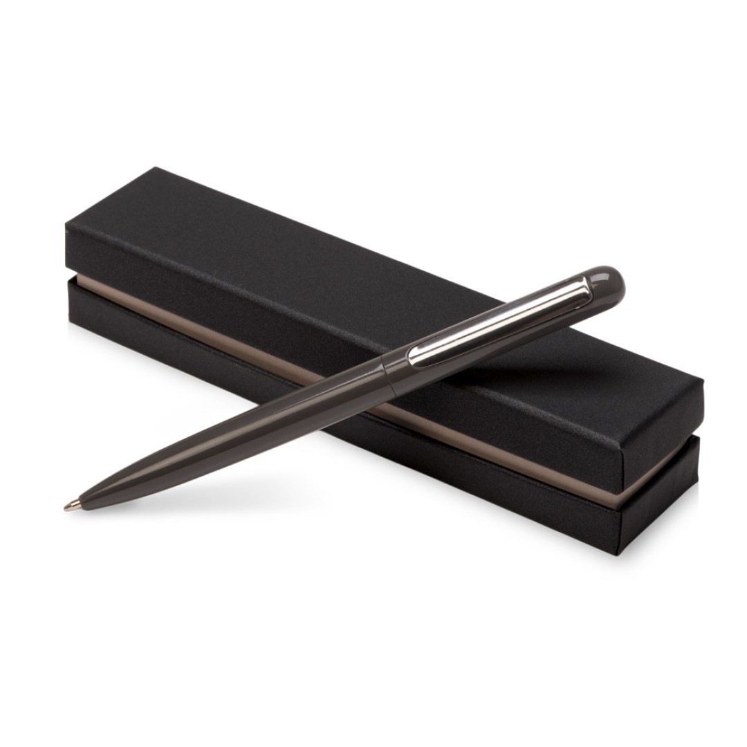 Ручка в футляре "Blooming Skate", серый