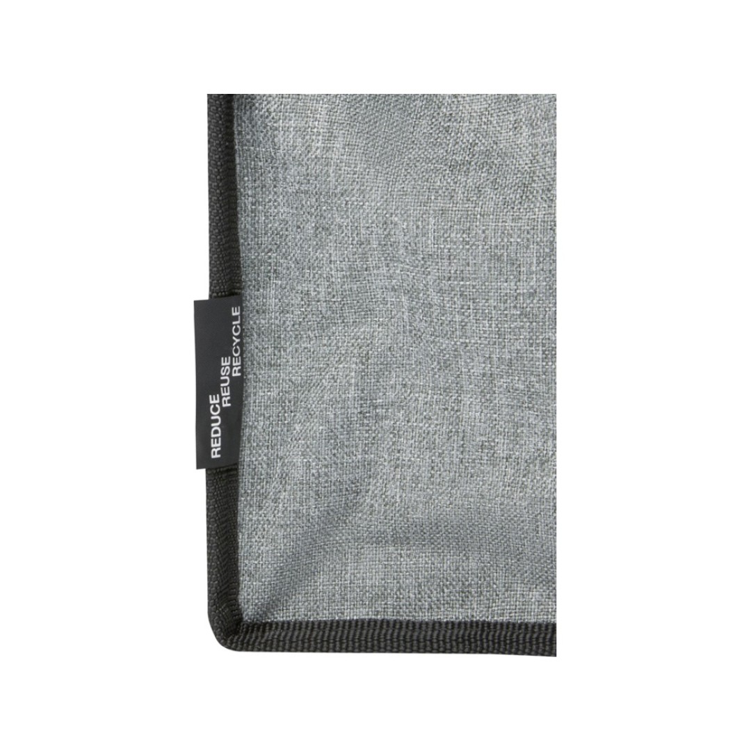 Reclaim, сумка-холодильник объемом 1,4 л из переработанного PET-пластика, серый яркий