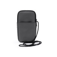 Сумка для мобильного телефона SEUL из экокожи, серый