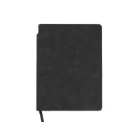 Блокнот А5 "Notepeno Max", 96 листов 80 гр/м2 белой FSC бумаги, черный