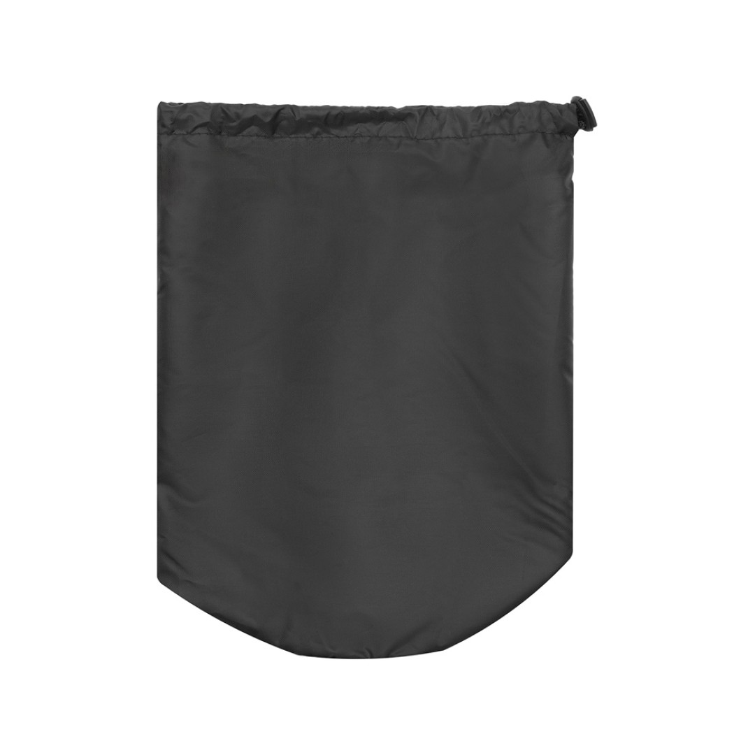 Пончо Cappy с капюшоном на липучке в мешке, черный