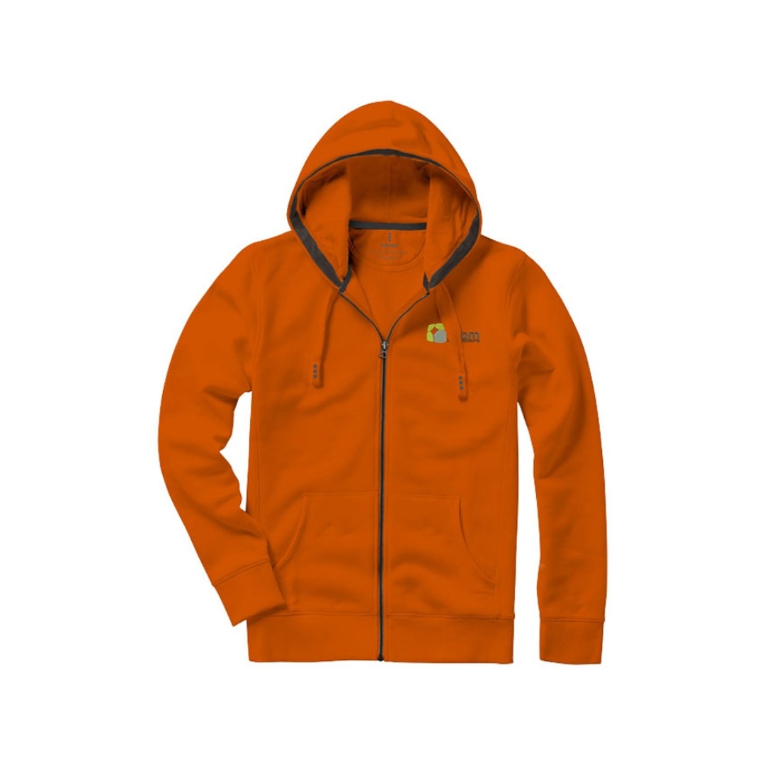 Толстовка «Arora» мужская с капюшоном, оранжевый