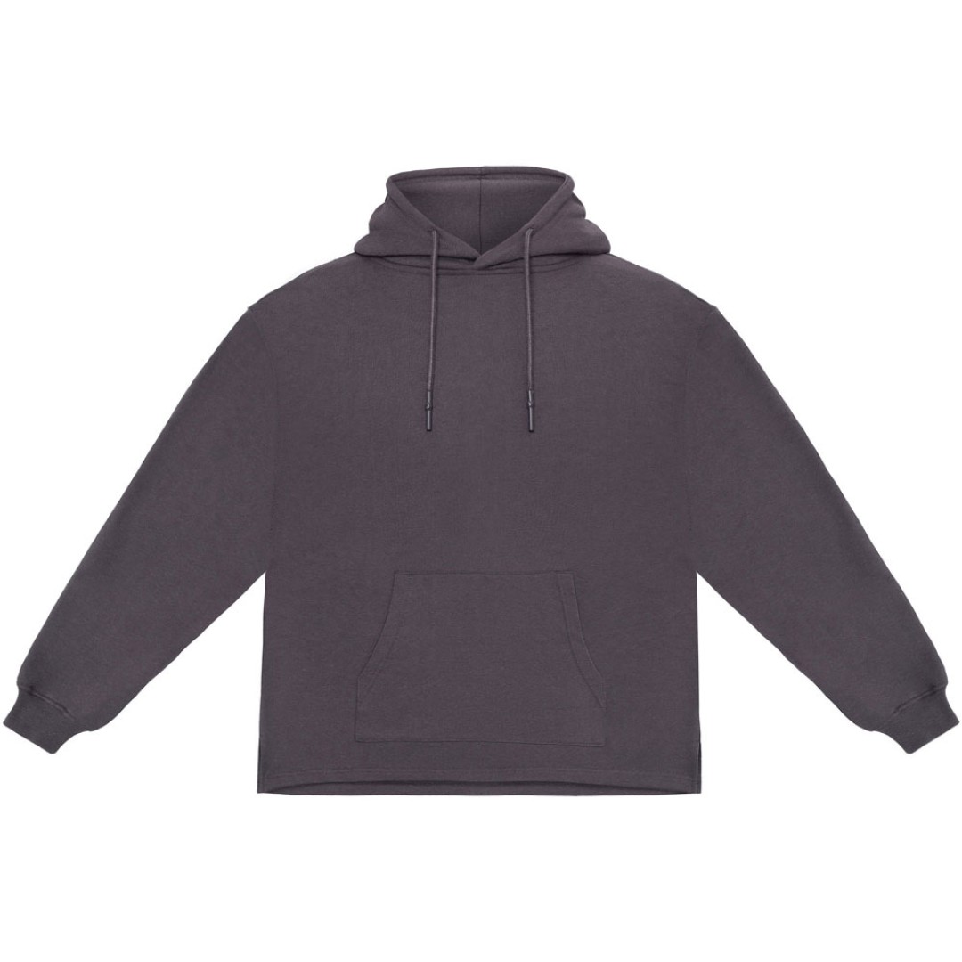 Худи оверсайз «Alpha.01» унисекс, темно-серый