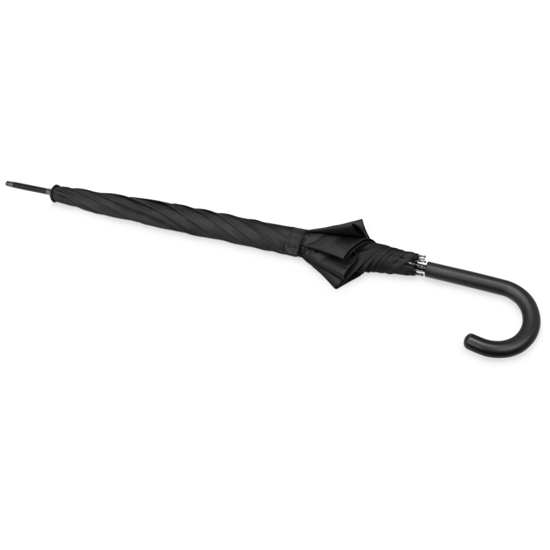 Зонт-трость "Wind", полуавтомат, черный