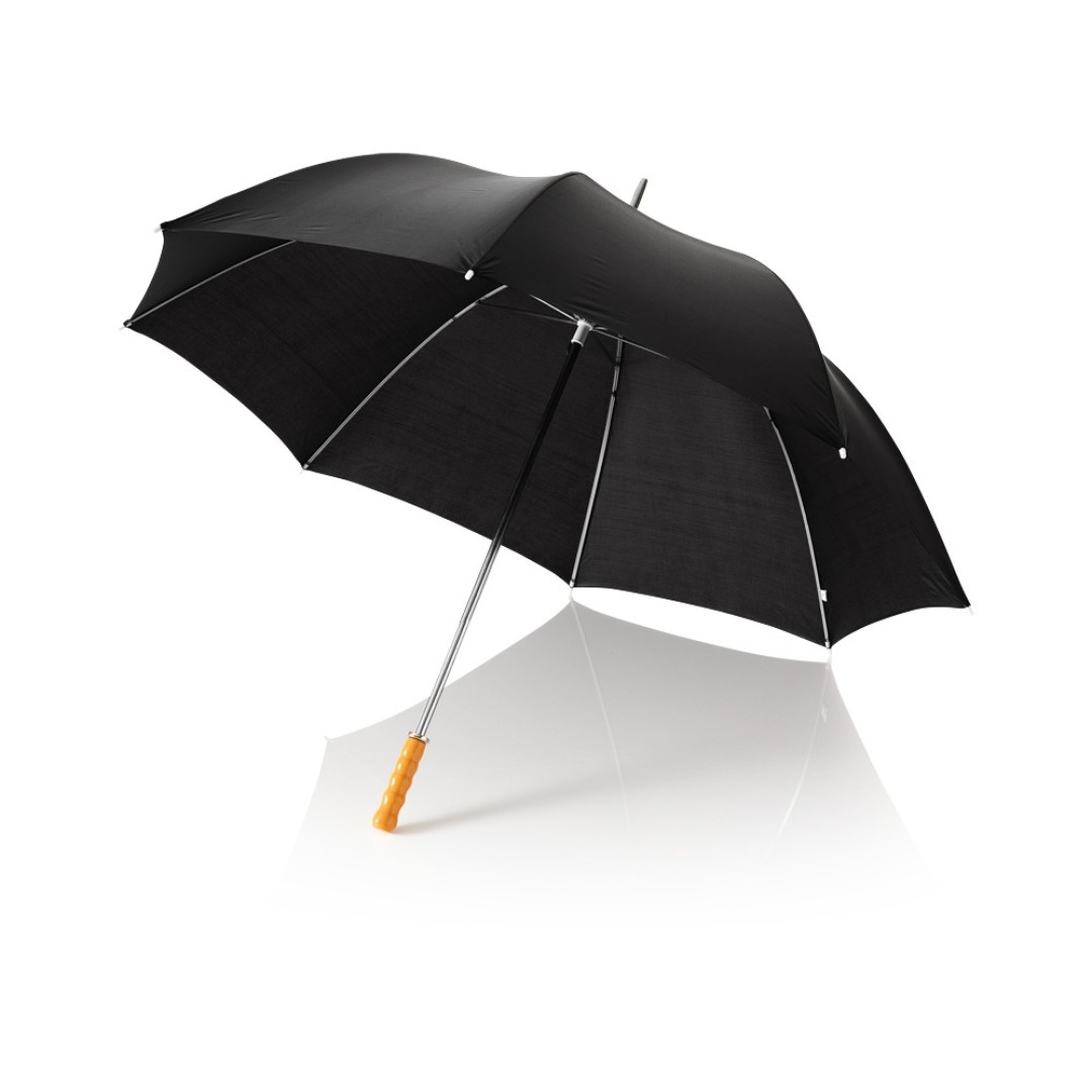 Зонт Karl 30" механический, черный