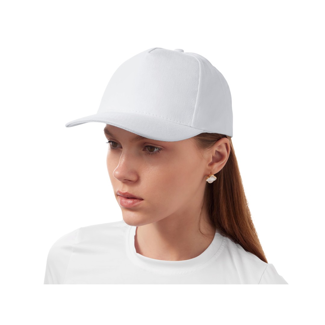 Бейсболка "Florida" 5-ти панельная, белый