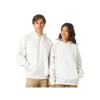 Толстовка с капюшоном оверсайз «Berlin» унисекс, белый меланж