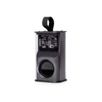 Колонка с RGB подсветкой "Sona", черный