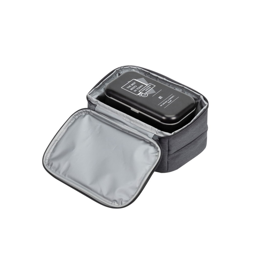 RESTO 5502 grey Изотермическая сумка для ланч боксов, 3.5 л, /12