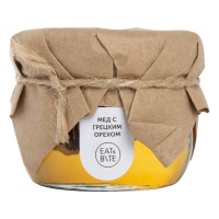 Сувенирный набор "Мед с грецким орехом" 120 гр