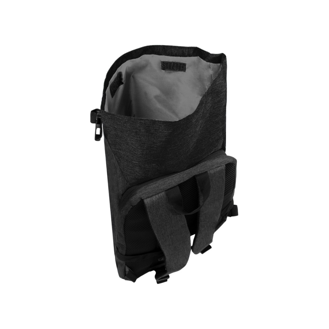 Рюкзак Shed водостойкий с двумя отделениями для ноутбука 15'', черный