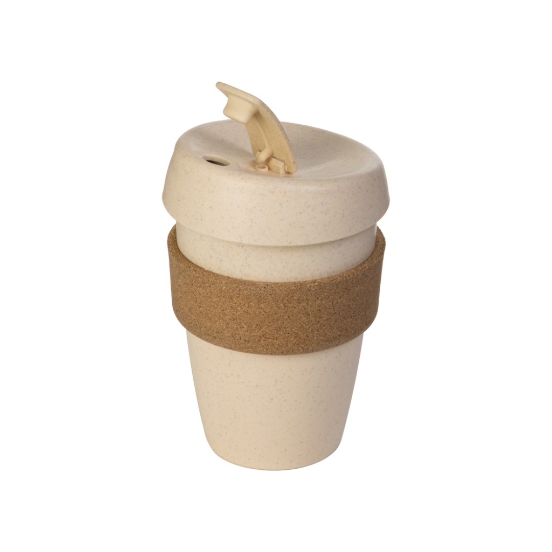 Стакан из пшеничного волокна с двойными стенками "Pino", натуральный