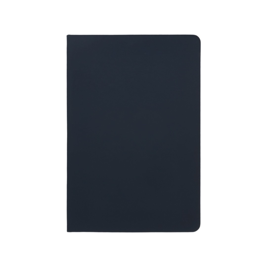 Блокнот "Wispy", твердая обложка A5, 64 листа в линейку, темно-синий