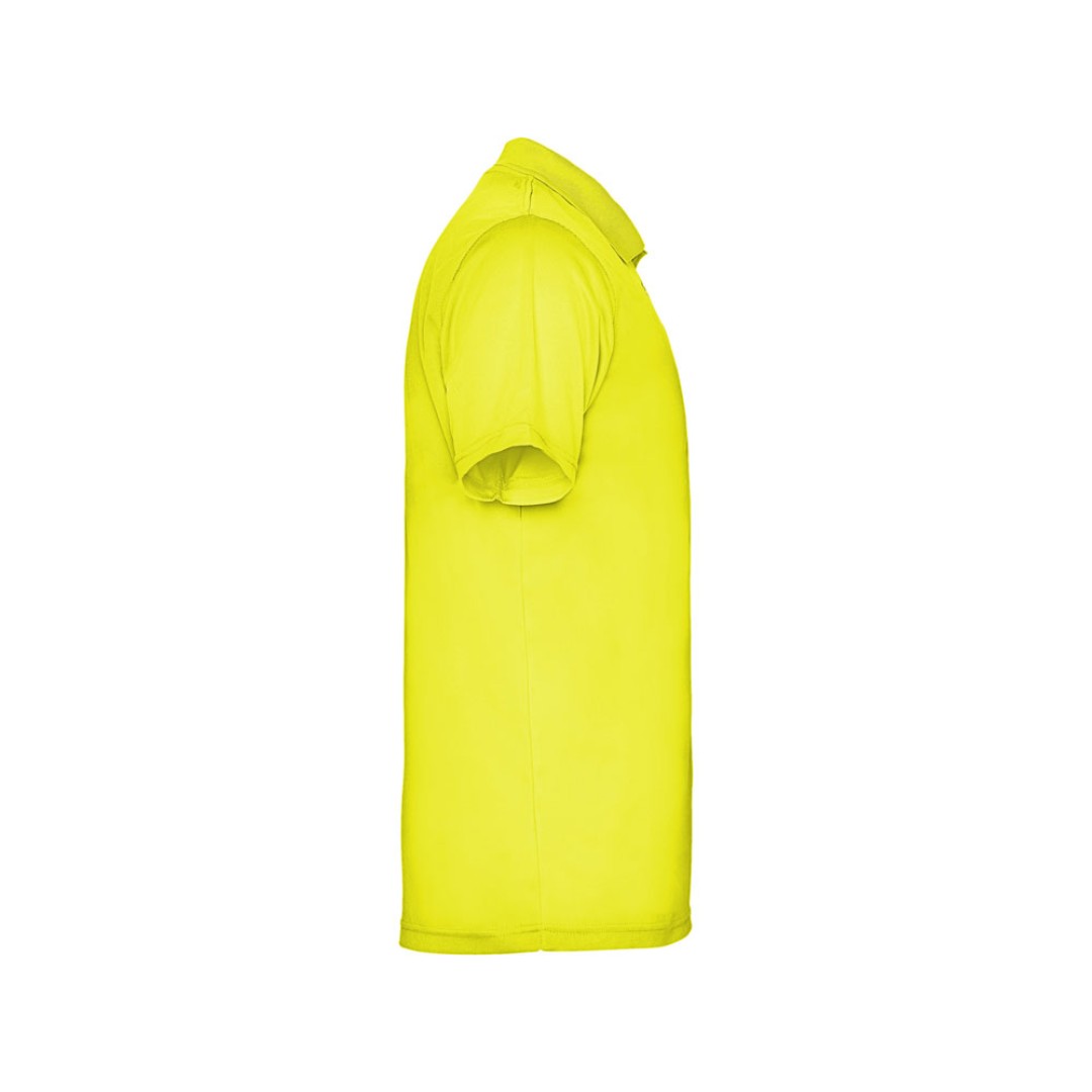 Рубашка поло "Monzha" мужская, неоновый желтый