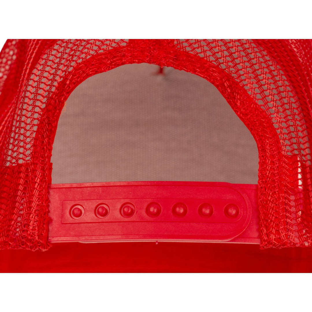 Бейсболка «Kansas», красный