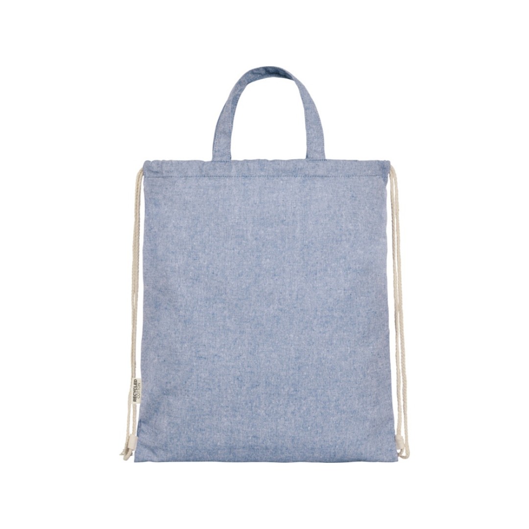 Pheebs 150 г/м2 Aware™ рюкзак со шнурком из переработанных материалов - Синий