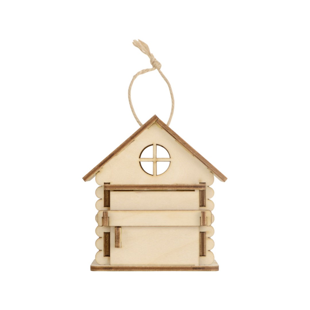 Подарочный набор "Крем-мед в домике", крем-мед с грецким орехом 35 г