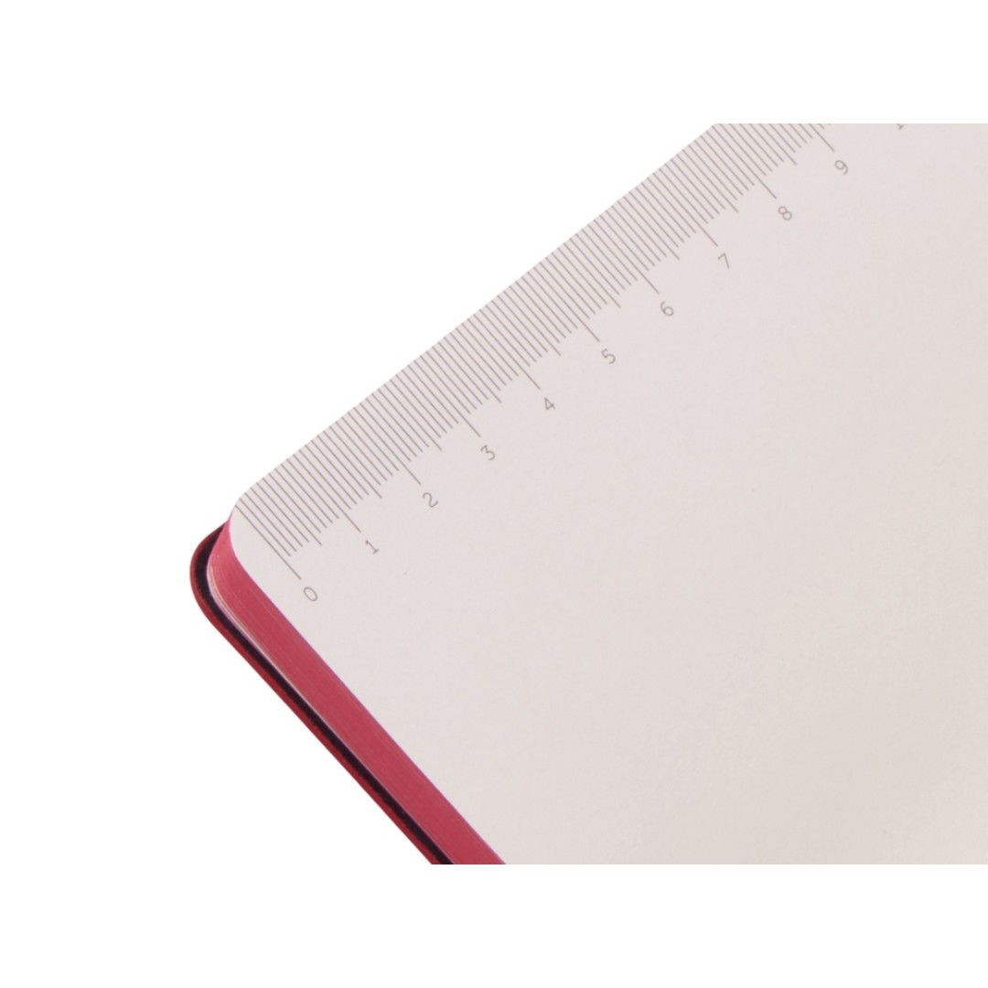 Блокнот А5 "Notepeno Max", 96 листов 80 гр/м2 белой FSC бумаги, красный