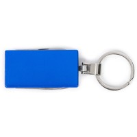 Мультитул-брелок 5-в-1 «Badge», синий