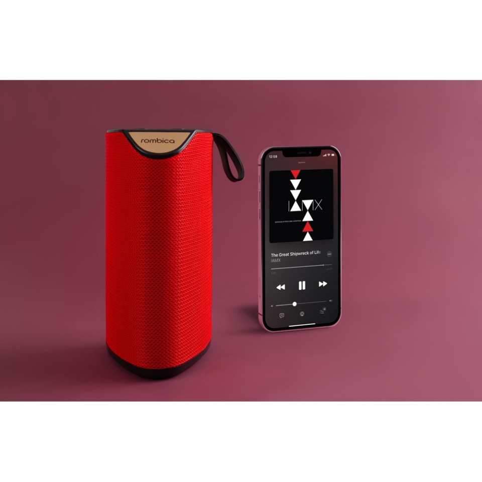 Портативная акустика Rombica mysound Tetria Red (Р)