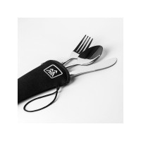 Набор столовых приборов BELVER из нержавеющей стали.