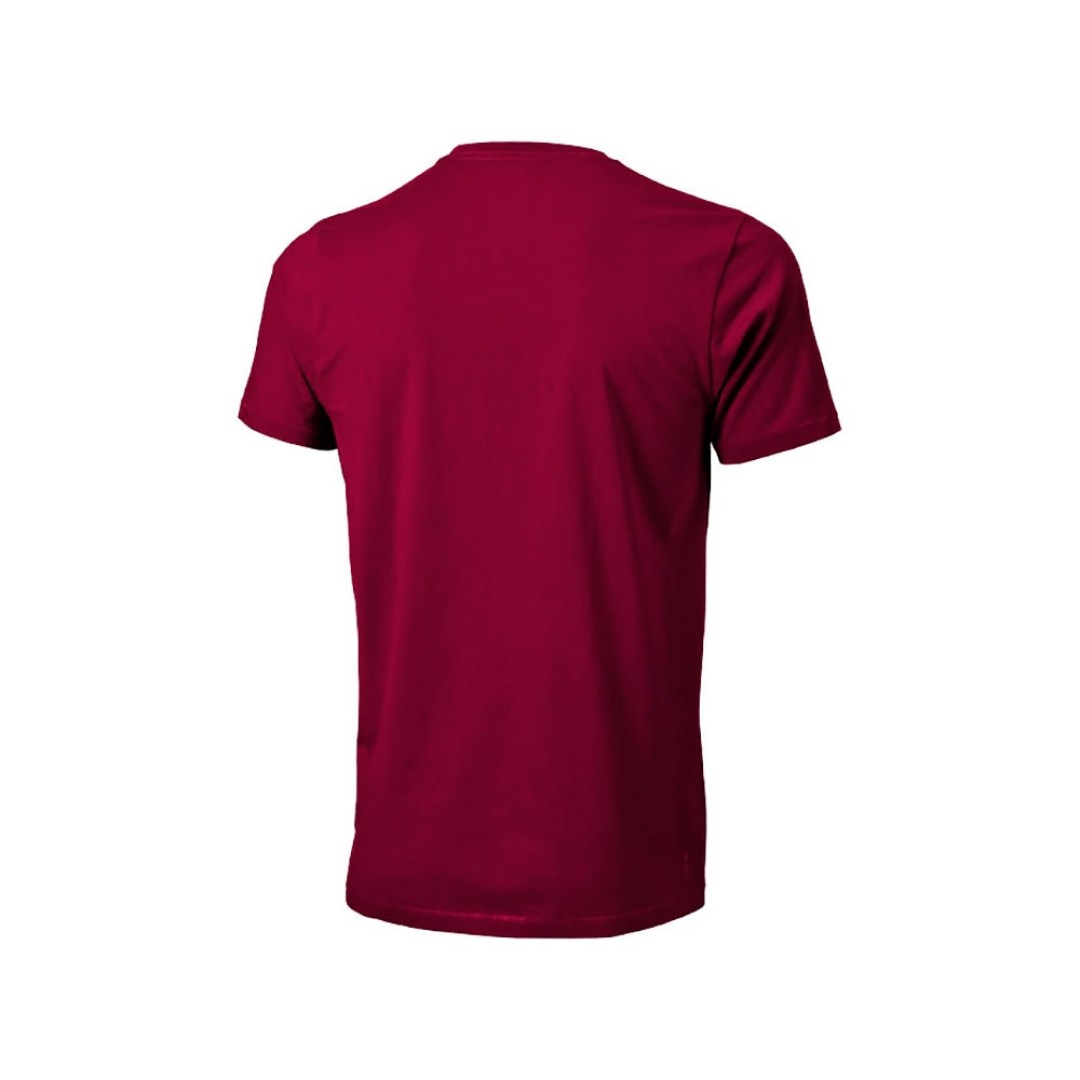 Nanaimo мужская футболка с коротким рукавом, бургунди