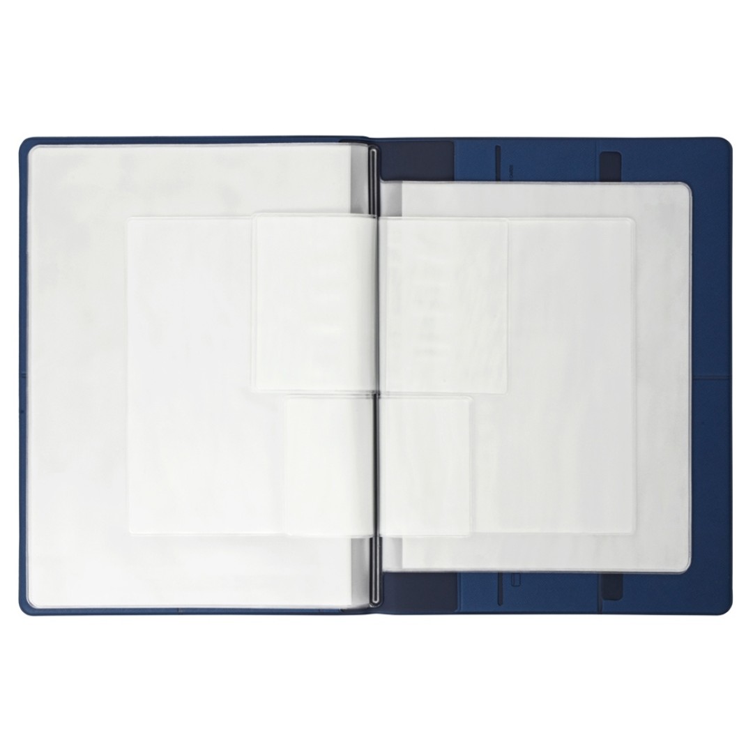 Органайзер Favor для семейных документов на 4 комплекта документов, формат А4, синий