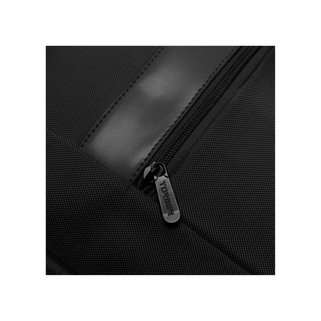 Рюкзак TORBER VECTOR с отделением для ноутбука 15,6", черный, полиэстер 840D, 44 х 30 x 9,5 см