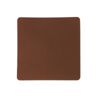 ПАТЧ КВАДРАТ nubuk (коричневый ) 5,5 х 5,5 см