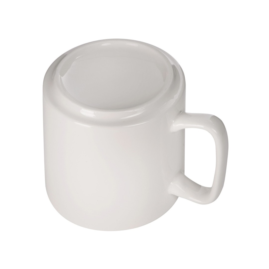 Кружка "Kos", 370 мл, белый, с квадратной ручкой