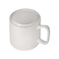 Кружка "Kos", 370 мл, белый, с квадратной ручкой
