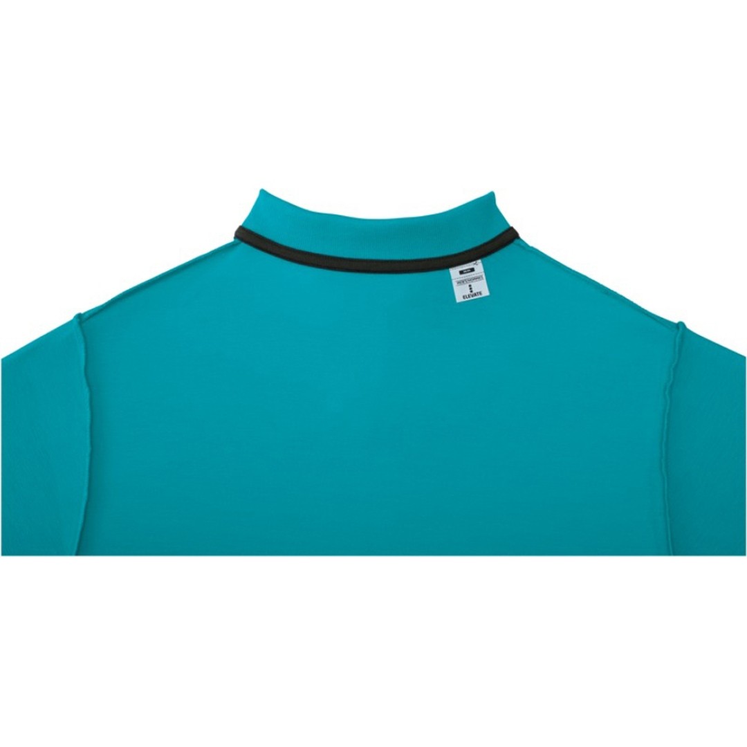 Мужское поло Helios с коротким рукавом, аква