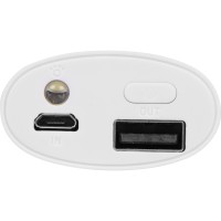 Портативное зарядное устройство "Спайк", 8000 mAh, синий