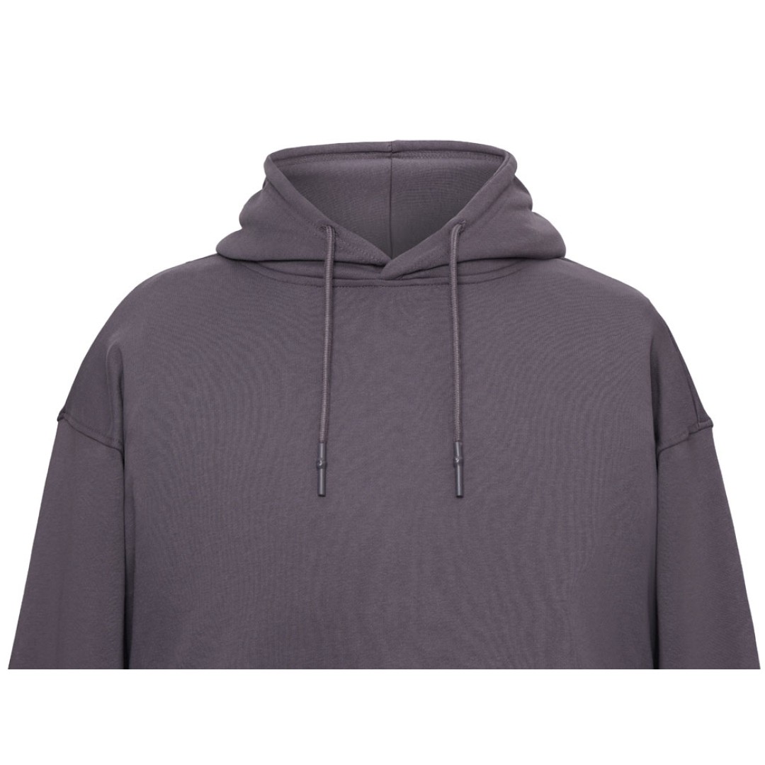 Худи оверсайз «Alpha.01» унисекс, темно-серый