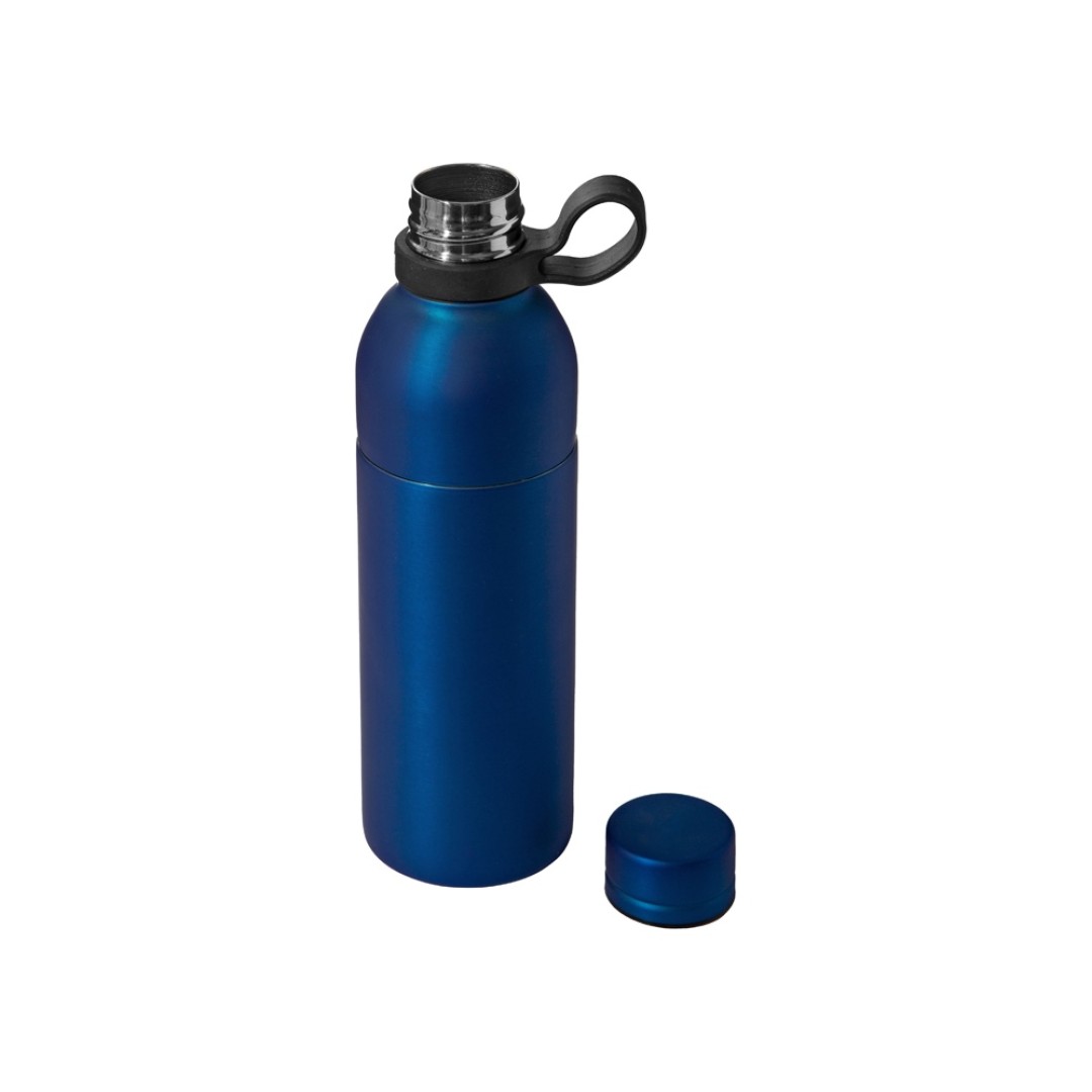 Универсальная составная термобутылка "Inverse", 550 мл, синий металлик (Р)