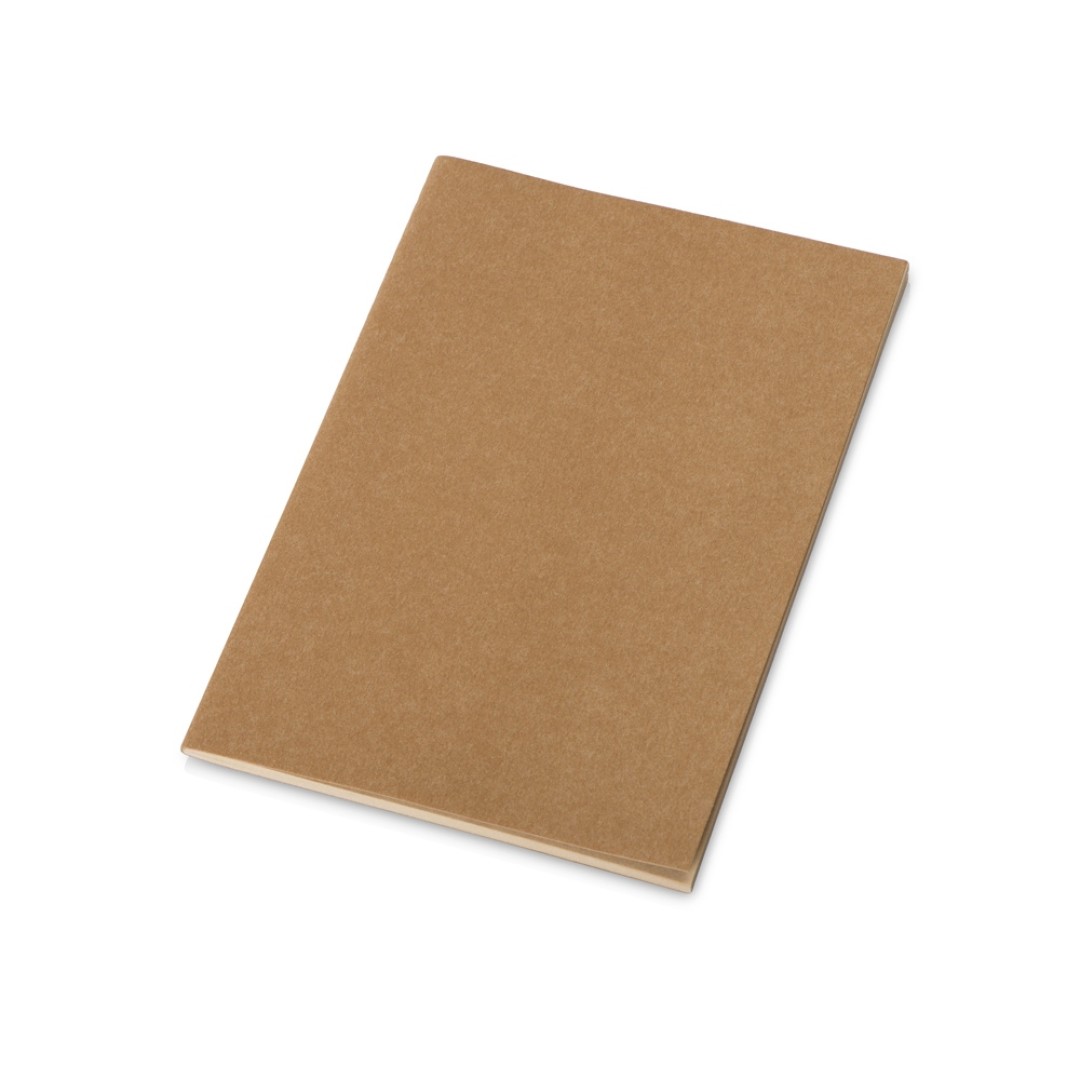 Блокнот "Monet", гибкая обложка A5 из моющегося крафта, 32 листа, натуральный