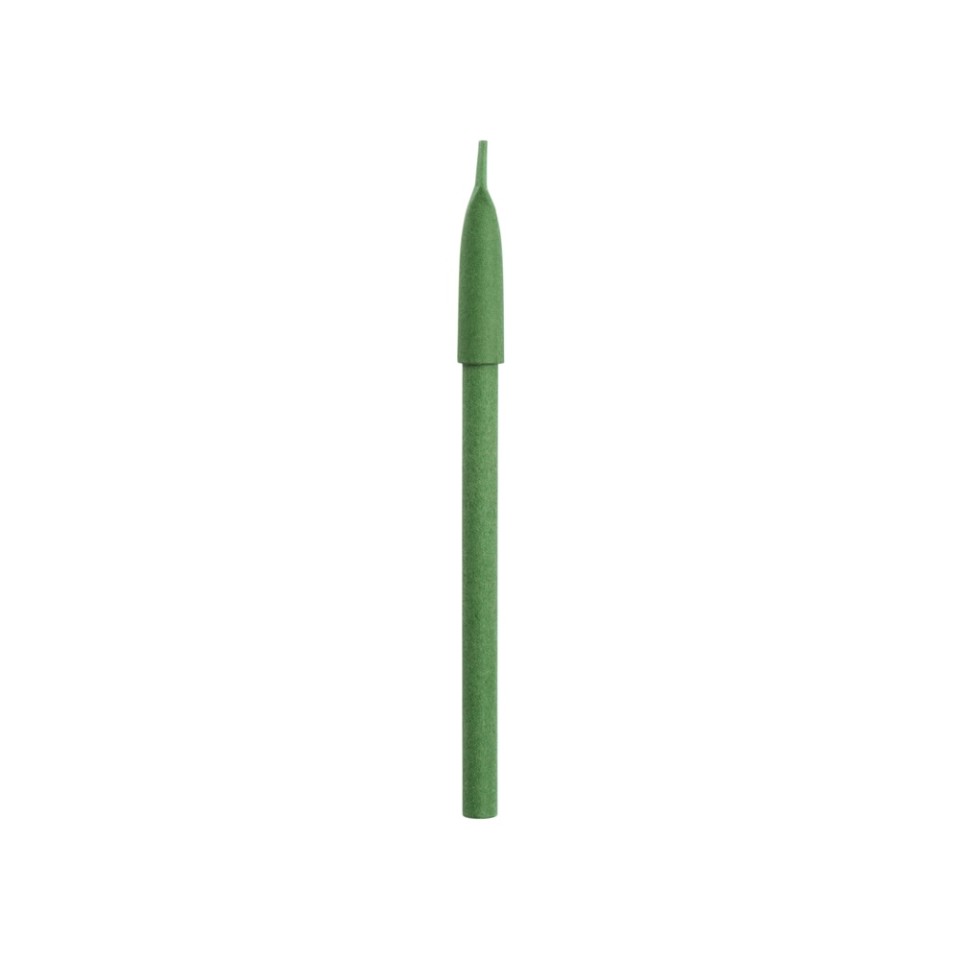 Вечный карандаш из переработанной бумаги "Recycled pencil", зеленый классический