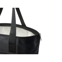 EcoFold Складная сумка-холодильник из RPET 15 л - Сплошной черный