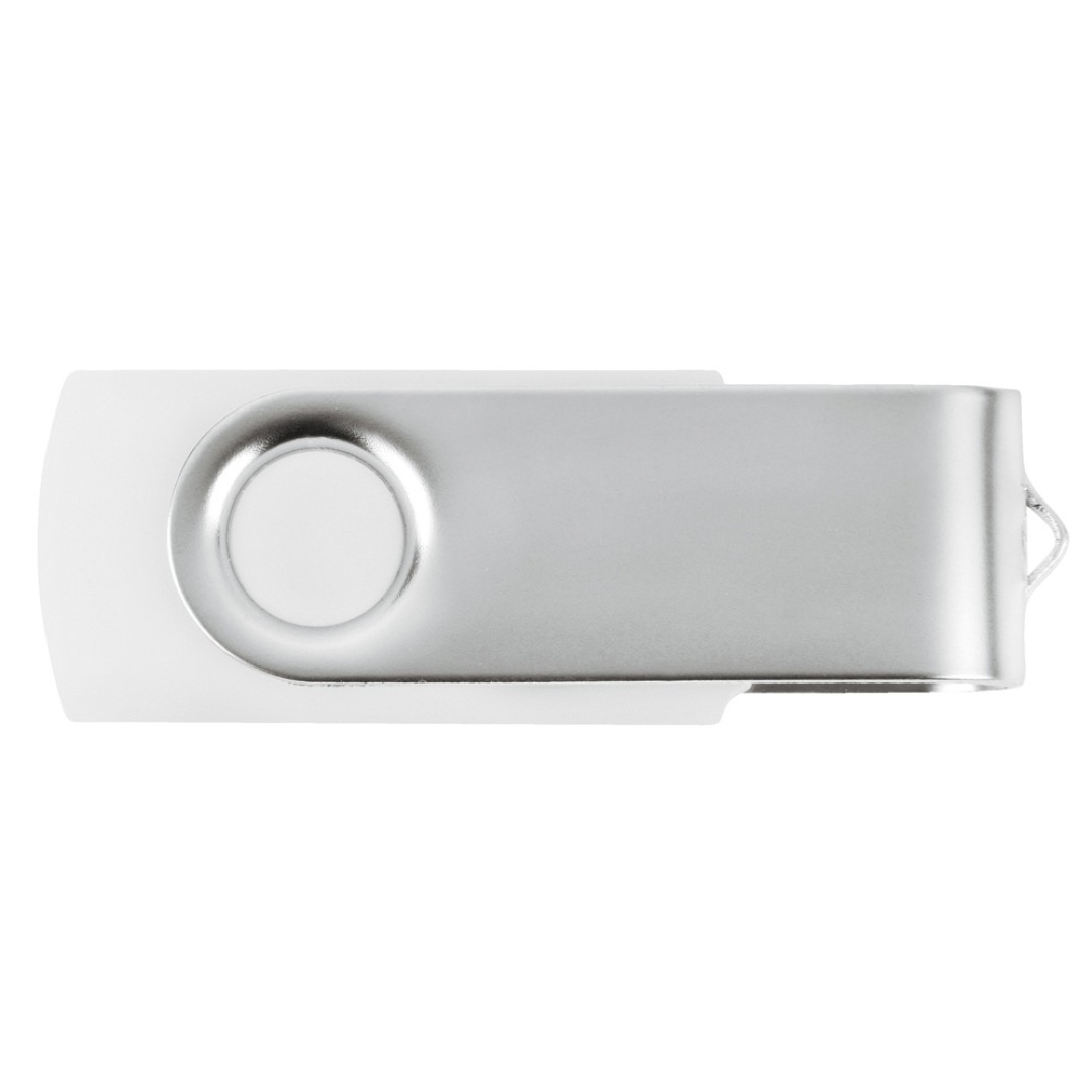 Флеш-карта USB 2.0 16 Gb «Квебек», белый