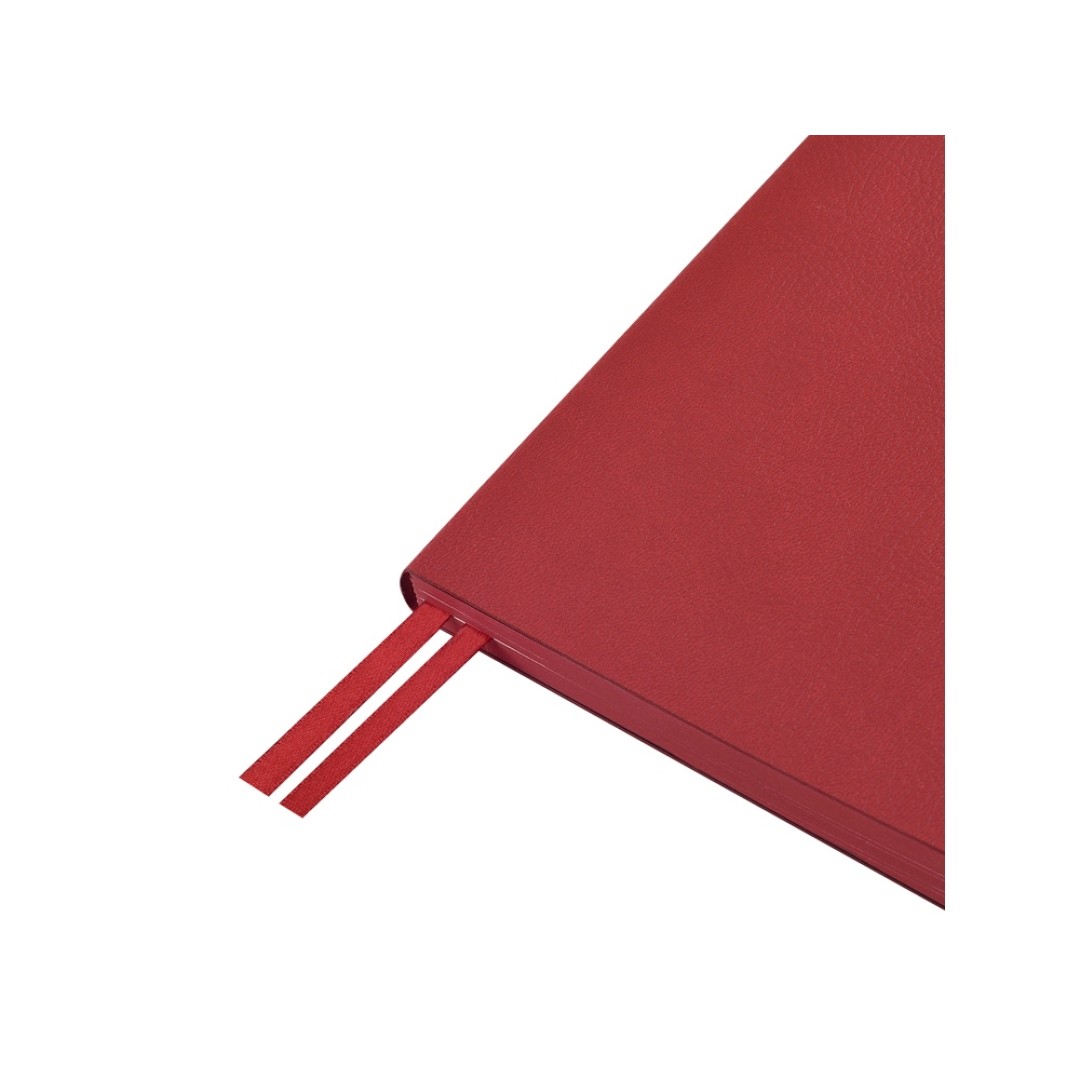 Ежедневник недатированный А5 "Megapolis Nappa Flex", бордовый