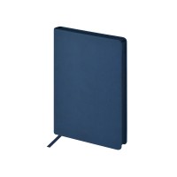 Ежедневник А5 "Megapolis Color New" soft-touch, темно-синий