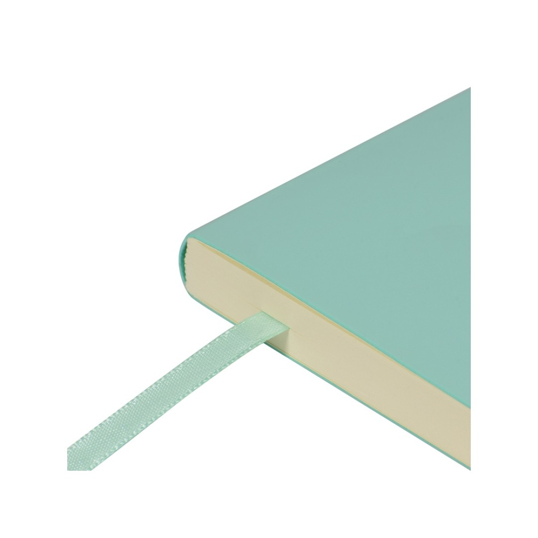 Скетчбук "Sketch & Art" в мягком переплете 179х250 мм, 80 л. бежевой бумаги 100 гр., мятный